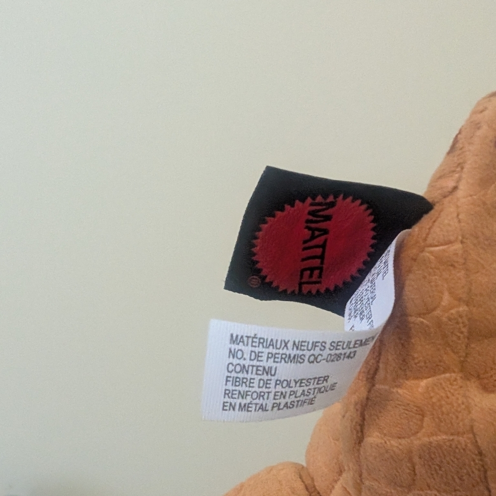 Brown Dinosaur Plush Toy - Picture 8 of 9